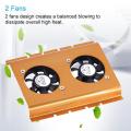 10.05CFM Wind-force Hard Drive Cooler Fast Heat Dissipation Hard Disk Cooler for HDD. 