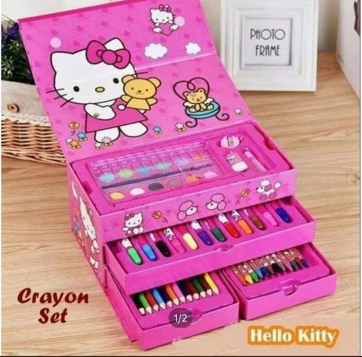 Art%20Set%20-%20Coloring%20Kit%20For%20Girls%20&%20Boys%2054%20Pcs%20Pack%20(%20Random%20Colours)%20-%20Image%203