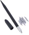 Easy Grip - Pen Cutter Pen Knife Hobby Knife for Art & Craft - Black. 