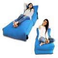 Relaxsit Wallow Bean Bag Bed Chair Multipurpose Water Repellant Flip out Sofa bed Polyester Bean Bag -  Living Room Furntiure Beanbag. 