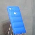 Google Pixel 3 Puffer Jacket Soft Silicone Mobile Case / Cover. 
