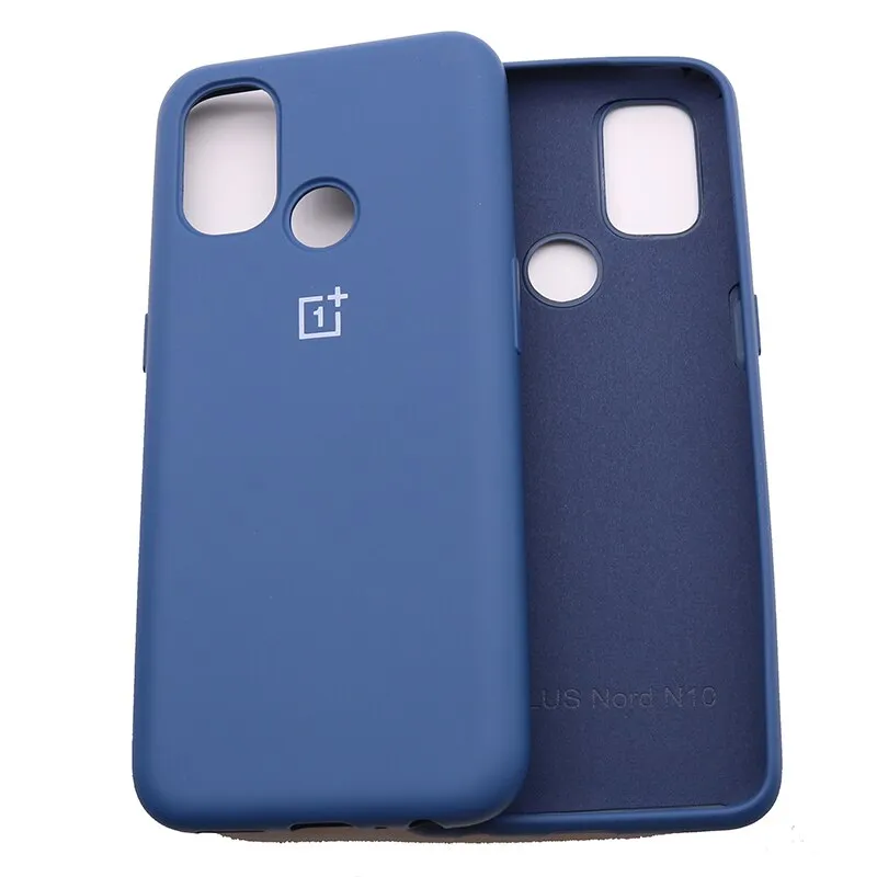 New Oneplus Nord N100 Cover Silky Silicon Case Soft Comfortable
