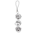 Demon Slayer Keychain Cartoon Acrylic Kamado Tanjirou Hashibira Inosuke Anime Long Pendant Mobile Phone Chain Car Key Ring Gifts. 