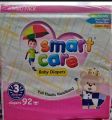 SMART CARE BABY DIAPERS - MEDUIM (3)- 4 TO 9 KG- JUMBO PACK-92 PCS. 
