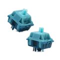 5Pins Poseidon Switches For Mechanical Keyboard Customized Switch Smooth Linear 58G Force Core Lubricated Shaft 5PCS/Set. 