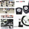 Portable Foot Air Pump | Single Cylinder Manual Tyre Inflator | Universal Car & Motorcycle Air Pressure Pump | Heavy Duty Metal Body. 