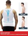 Slim n Lift Body Shaper Vest for Men (Black / White) Stretchable Tummy Tucker Vest Sliming Banyan. 