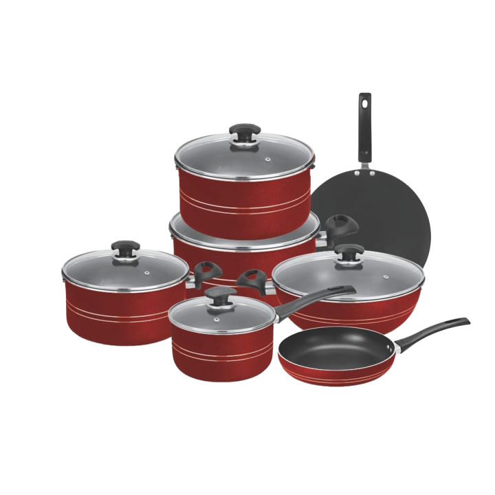 Non Stick Set - Cookware Set - 15 pcs