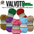Imported Valvoto Candy Crush Velvet Yarn | Velvet Wool Yarn | 100 % polyester | 75-80 grams in one ball | Wool Vista. 