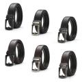 Business Vintage belt Stylish High quality Luxury Men's belt Fashion 120cm cowhide leather belt for Office attire. 