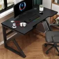 Office Table Desktop Table Office Desks Sturdy Wooden Desk with Metal Legs Suitable for Bedroom, Living Room, Study Room Writing Desk. 