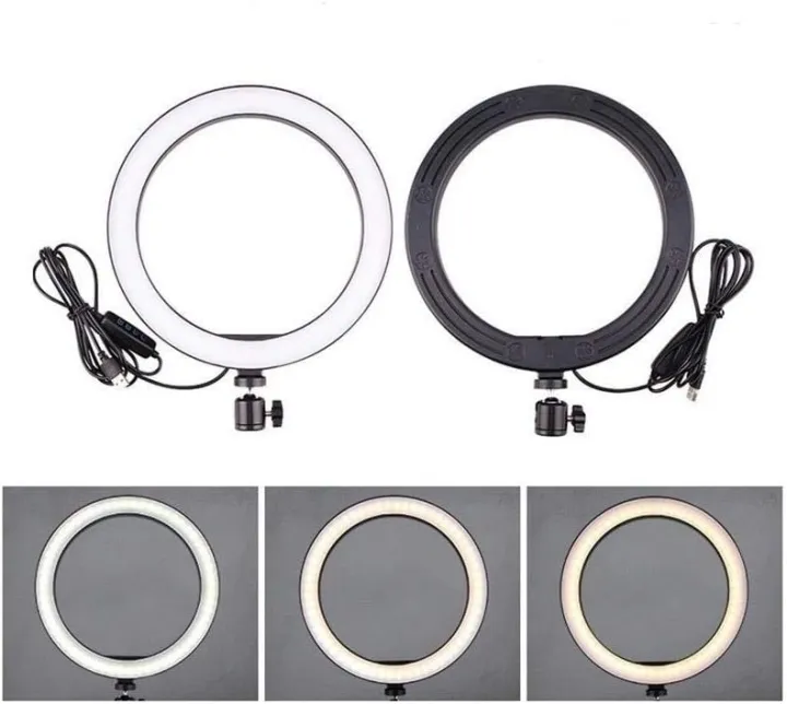 26cm%20LED%20Ring%20Light%20with%207%20Ft.%20Tripod%20Stand%20&%20Phone%20Holder%20and%203%20Dimmable%20Shades%20Of%20Colors%20for%20Studio%20Photography,%20Video%20Calls,%20Vlogging,%20Live%20Streaming%20and%20Makeup%20-%20Image%203