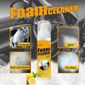 Multi-Purpose Foam Cleaner Spray - Versatile Cleaning Solution for Cars and Homes, Strong Decontamination and Grease-Free Formula. 
