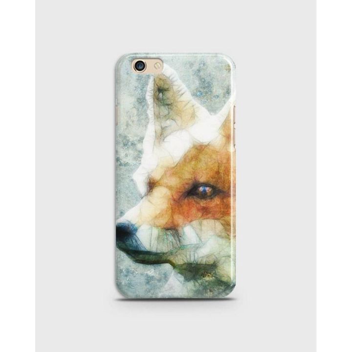 Oppo A59 & A59s Cover 3d Hard case Fox Face - 1cover2065