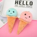 12cm Kawaii Ice Cream Kids Plushie Dessert Food Flip Doll Cute Toy For Plush Stuffed Doll Plush Toy Keychain for Backpack. 