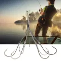 Fishing Lure Hook J-shape Jig Head Super Sharp Fishing Hook Clamp. 