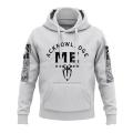 Roman  "Acknowledge Me" Grey Kangaroo Hoodie. 