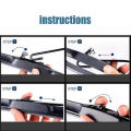 Erick's Wiper Front Wiper Blades For Mazda CX7 CX-7 2006 - 2013 Windshield Windscreen Clean Window Car Rain Brushes 26" 17". 