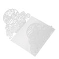 10pcs/pack Laser Cut Wedding Invitation Card 250gsm Shiny Paper Groom Bride Carved Pattern Invitations Wedding Banquet Supply. 