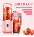 mported 2 in 1 juicer machine USB Rechargeable Juicer Blender Electric Blender Mini Portable Personal Size. 