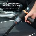 Wireless Car Vacuum Cleaner Cordless Handheld Auto Vacuum Home Car Dual Use Blowing Suction Rechargeable Mini Vacuum Cleaner. 