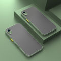 For iPhone Xr Back Cover [Camera Lens Protection] Luxury Translucent Matte Protective Case Soft Silicone Bumper Shockproof Mobile Phone Cases. 