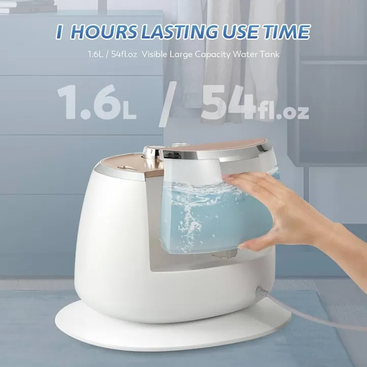 Kion%20Garment%20Steamer%20With%20Iron%20board%20for%20Clothes%20Standing,%20Adjustable%20Height%20With%20Hanger%202000w%20Strong%20Power%20with%2054%201.7%20Water%20Tank%20for%201%20Hour%20Continuous%201.3%20Meter%20Pole%20length%20Steaming,%20Flat%20Hanging%20Diagonal%20Ironing%20in%2010%20Level%20Steam%20Adjustment%20Heat,%20%7C%20-%20Image%204