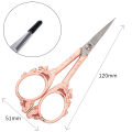 120x51x6mm 1pc/bag Stainless Steel Butterfly Vintage Sculptured Scissors For Home Life And Hand Tools. 