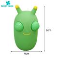 Green Home Eye-Popping Toy TPR Eye-Popping Vegetable Worm Doll Decompression Toy. 