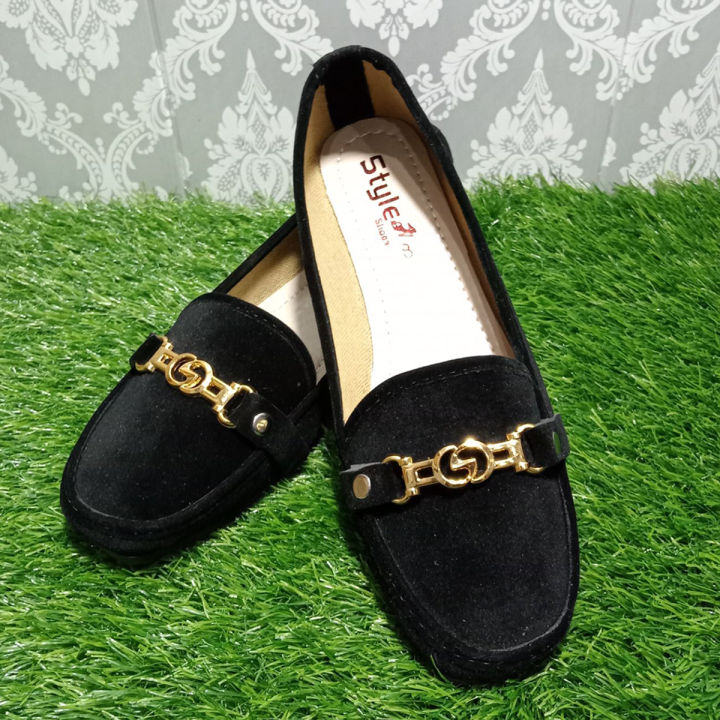 New Black Shoes For Girls and women