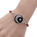 2Pcs New Fashion Sun Moon Lovers Time Gemstone Weaving Bracelet Night Light Couple Bracelets Moon Sun Hand Ropes. 