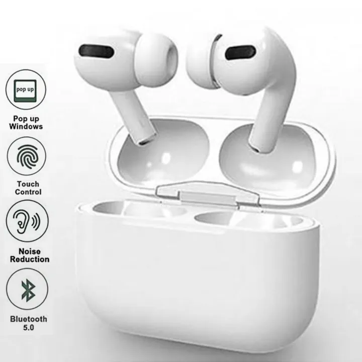 Air Pro TWS Earbuds with Charging Case i12 Pro Air Buds with woofer Bluetooth Wireless Earphone buy online in Pakistan . for sale