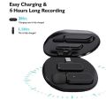 K60 Wireless Microphone - Plug & Play - 3 in 1 Connector For Android Type C - Apple_iPhone & USB Adapter - Noise Reduction Lavalier Microphone For Recording - Vlogs - Gaming - Live Streaming & Interviews – Portable Charging Case – Free Windshield Included. 