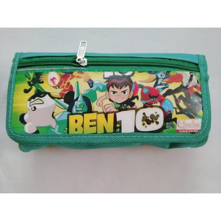 BEN-10 Cartoon Character Pencil Case Pen Pouch for Kids Gilrs