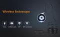 DEPSTECH Wireless Endoscope Inspection Camera, IP67 Waterproof WiFi Endoscope Camera with Lights, 1200P HD Semi-Rigid Snake Cable Camera for Android and IOS Smartphone, iPhone,Samsung,Tablet (11.5FT). 
