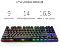 Gaming Keyboard DREVO Tyrfing 88 Key V2 UK Layout RGB Backlit Mechanical  Tenkeyless Blue Switch, (OPEN BOX). 