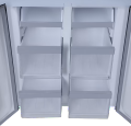 Dawlance DMD-7951 22 Cu Ft Inverter Side by Side Refrigerator Convertible Zone MultiFrost No Frost MultiClimate INOX. 