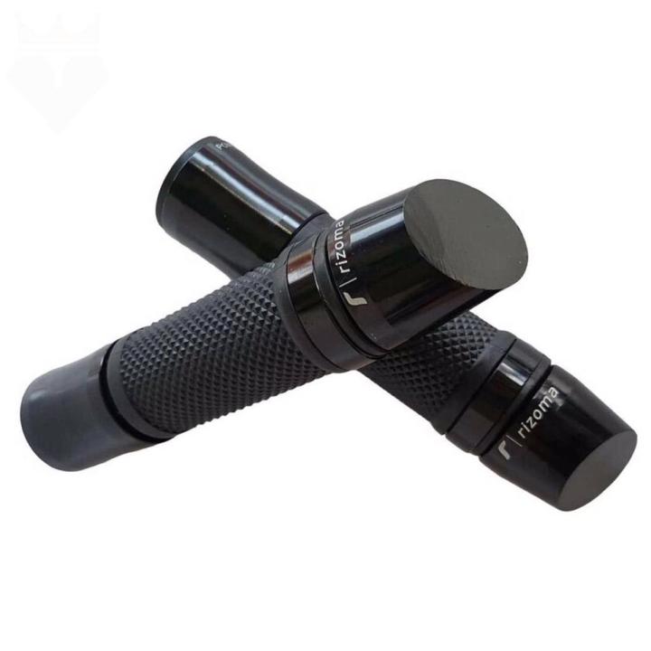 Rizoma Motorcycle Handle Grip - BLACK