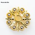 Fingertip Gyroscope Metal Fidget Spinner. 