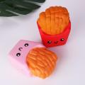 Scented French Fries Squishy Slow Rising Stress Reliever Kids Adult Squeeze Toys. 
