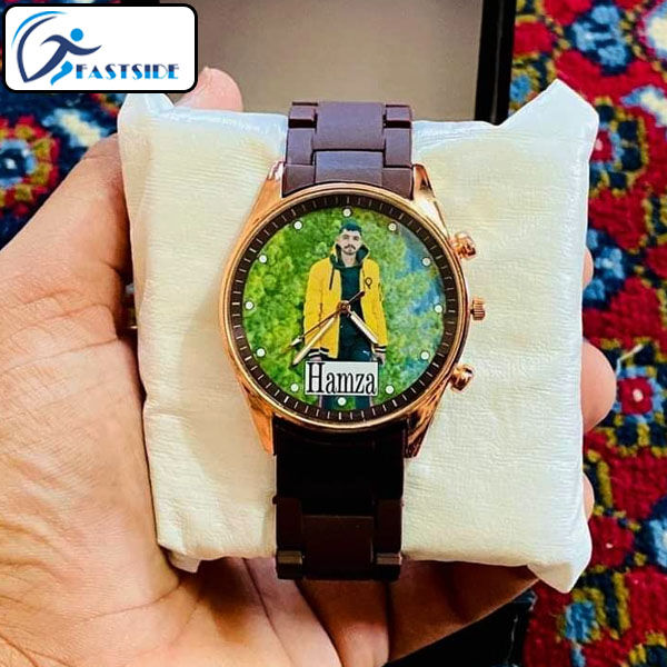 FASTSIDE Customized Watch With Photo/Name & Logo Print in Watch For Boys A Good Quality  (PERFECT GIFT for Birthdays Anniversaries Graduations Holiday Birthday Gift