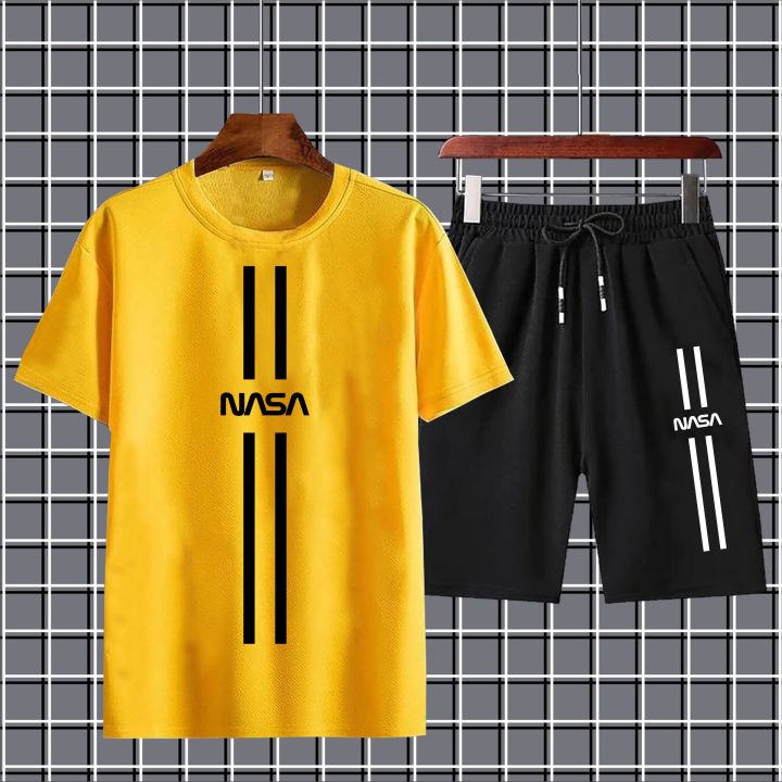 New%20Arrival%202pc%20nasa%20printed%20summer%20shorts%20tracksuit%20for%20men%20and%20boys%20-%20Image%203