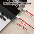 Original 100W 80W Supervooc Fast Charger Cable USB Type C 8A Warp Charge Cord For Oneplus 12R 12 11 11R 10 Pro Ace 3 2 Nord N30. 