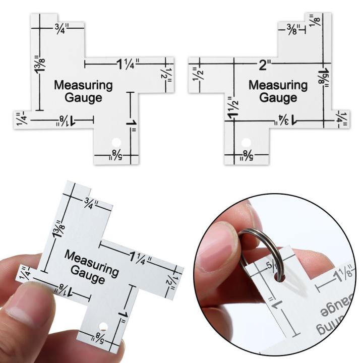 Sewing Ruler Metal Metal Precision Seam Accessories Tailor Ruler Template Sewing Ruler ...