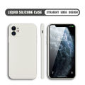 UCUC for iPhone 11 Case Ultra Thin Soft Luxury Square Original Liquid Silicone Phone Cases Candy Cover. 
