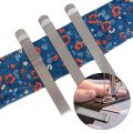 Metal Sewing Crimping Clip /Stainless Steel Hemming Clips Ruler /DIY Sewing Stitching Pinning Marking Quilting Rulers. 