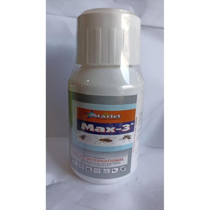 Max 3 250ML Insect specially Cockroaches,files,dengue mosquito,malaria and bedbugs