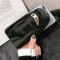 【Breakfast Daieu】Muslim Islamic Arabic Hijab Face Gril Eyes Koran Coque Phone Case for iphone 13 8 7 6 6S Plus X 5 5S SE 2020 XR 11pro XS MAX. 