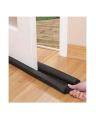 Foldable Under Door Draft Stopper Washable Leather Door Seal Strip Sound Proof and Dust Proof. 