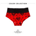 Superhero Underpants Lace Bat Underwear Cosplay Lady Panties Boxer Briefs Lingerie Women. 